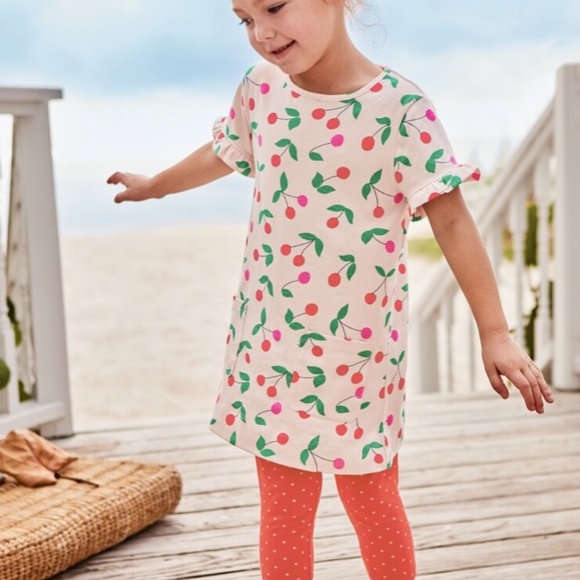 Mini Boden Girls Colourful Pocket Summer Tunic Dress Indian Garden (size 11-12) - Picture 8 of 8